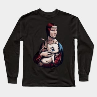 The Lady With A Little Monster Long Sleeve T-Shirt